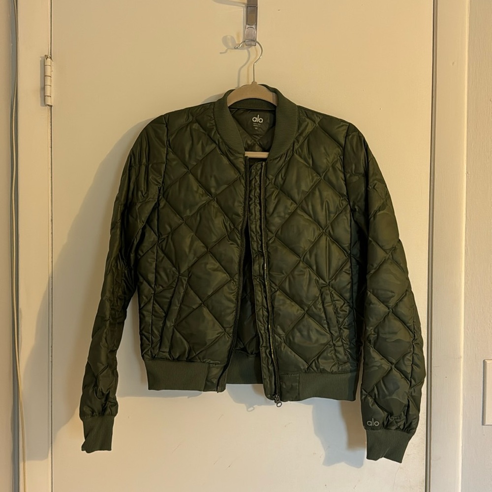 Alo camo bomber jacket